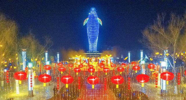 East Lake Ecotourism Scenic Area Flower Lamps 